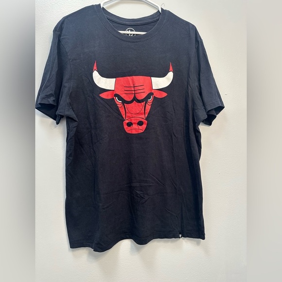 47 Brand Black Tee with Red Bull Graphic - Picture 1 of 5